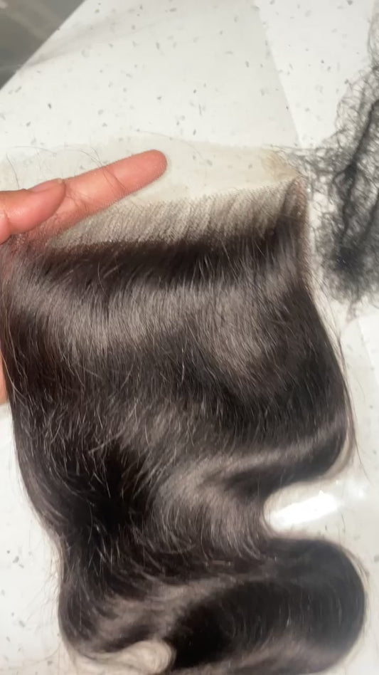 2x5 HD lace Closure